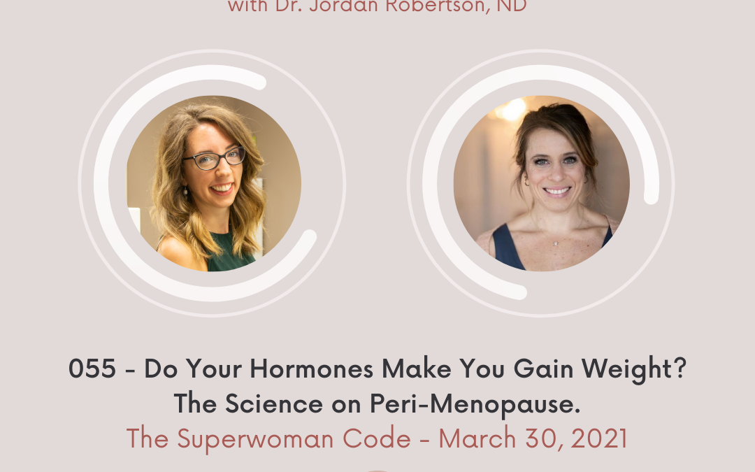 Ep 55: Do Your Hormones Make You Gain Weight? With Dr. Jordan Robertson, ND