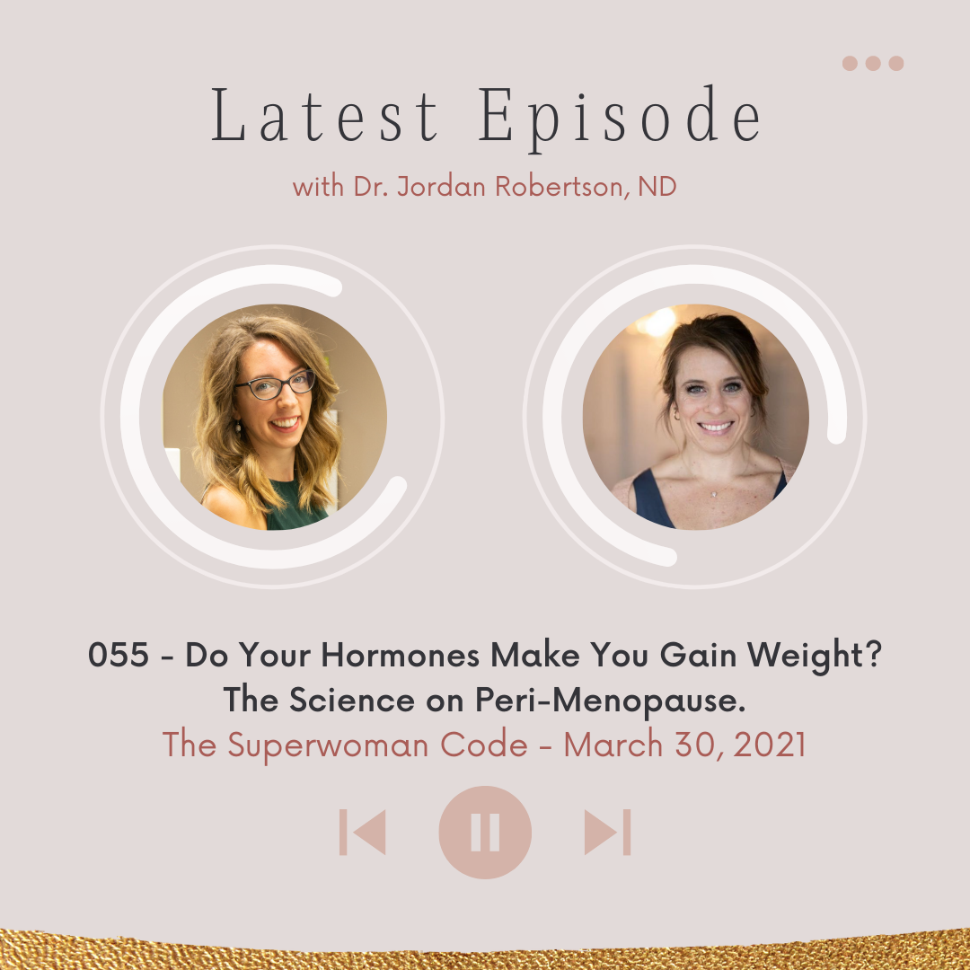 Ep 55: Do Your Hormones Make You Gain Weight? With Dr. Jordan Robertson, ND