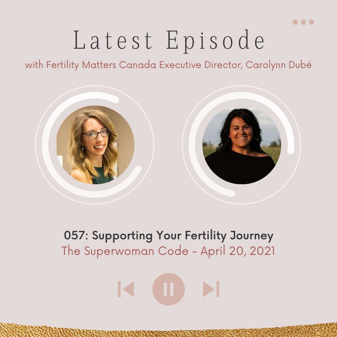 Ep 57: Supporting Your Fertility Journey with Fertility Matters Canada Executive Director, Carolynn Dubé